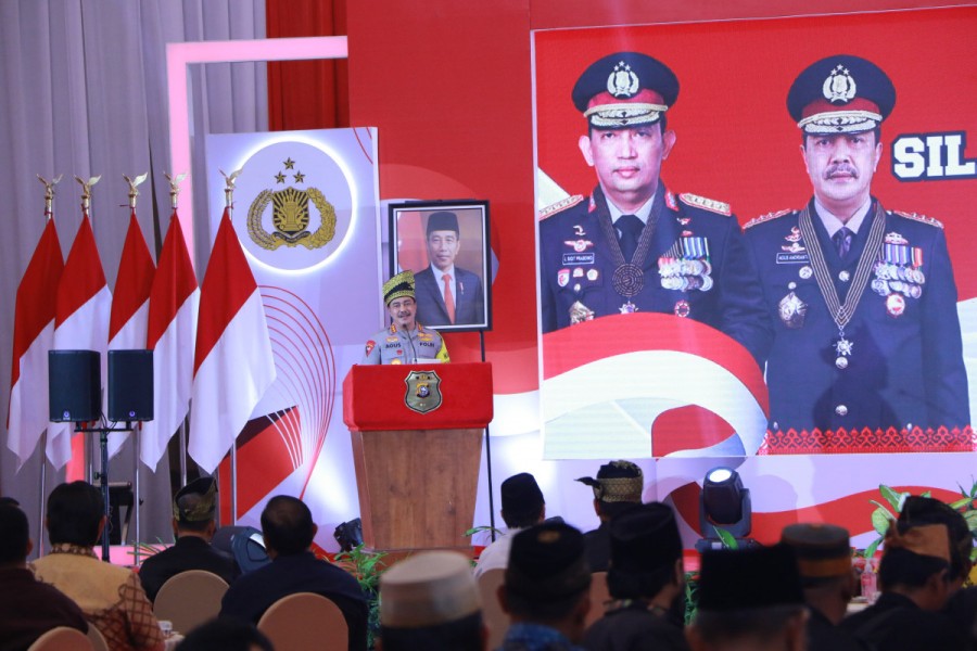 Pj Walikota Pekanbaru, Muflihun Hadiri Silaturahmi Kebangsaan Bersama Wakapolri