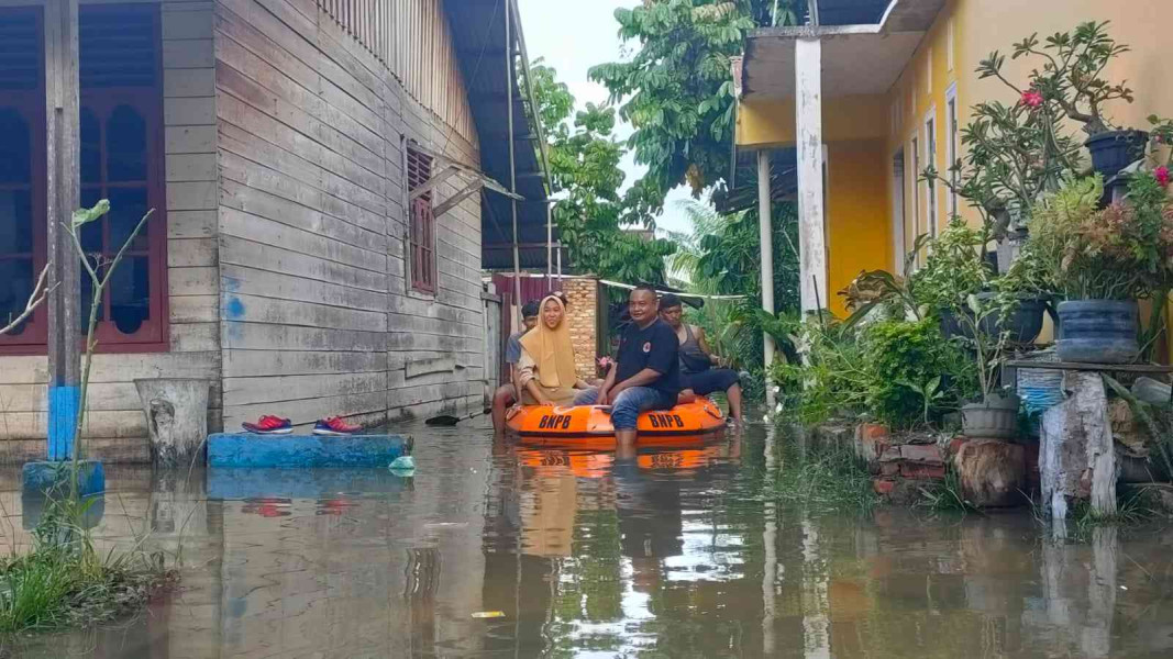 Sejumlah Wilayah Banjir, BPBD Pekanbaru Belum Berencana Tetapkan Status Siaga