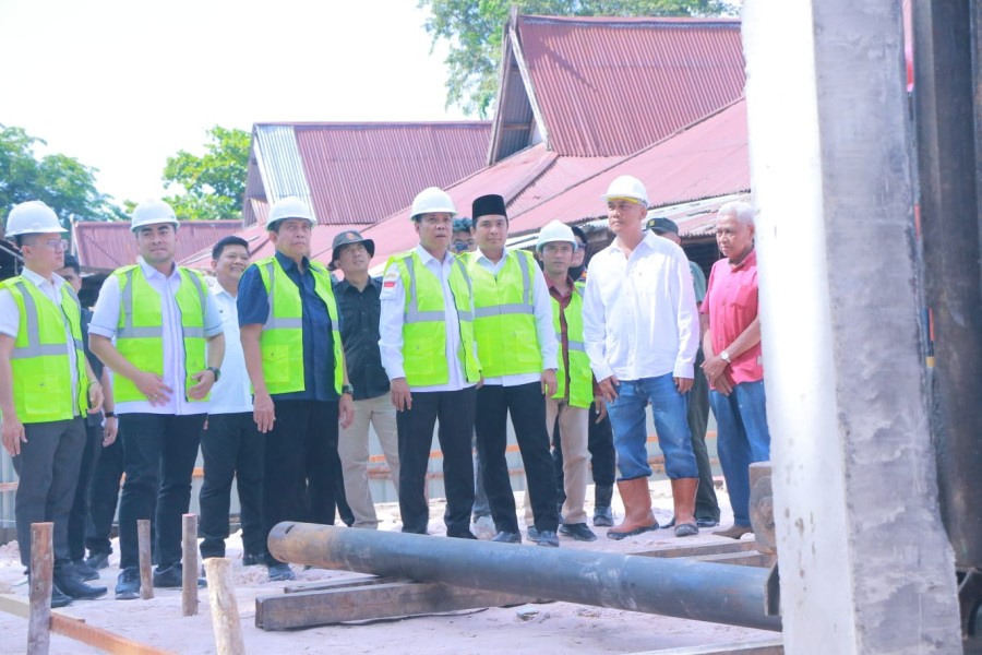 Revitalisasi Pasar Palapa Sudah 60 Persen