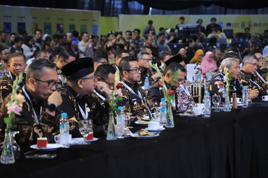 Dibuka Presiden Jokowi, Pj Walikota Pekanbaru Ikuti Rakernas Apeksi XVII