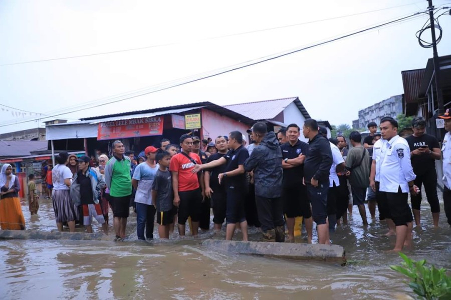 Pj Walikota Minta OPD Terkait Cari Penyebab Banjir