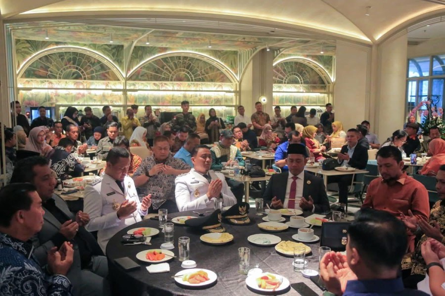 Isa Lahamid Hadiri Sertijab Walikota dan Wakil Walikota Pekanbaru