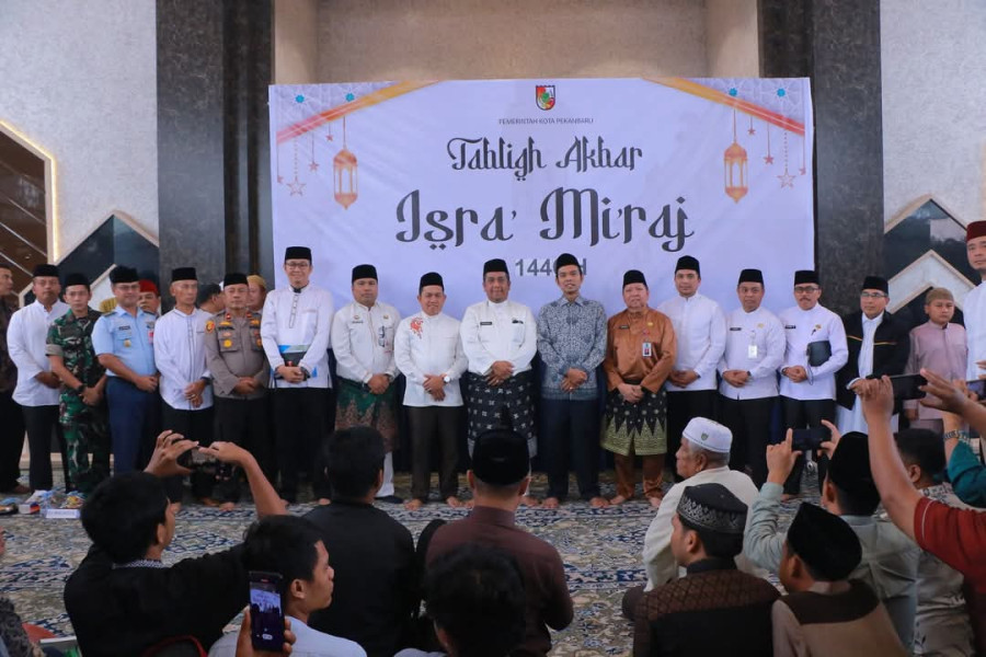 Peringati Isra Miraj, Begini Pesan Pj Walikota Pekanbaru ke Bawahannya