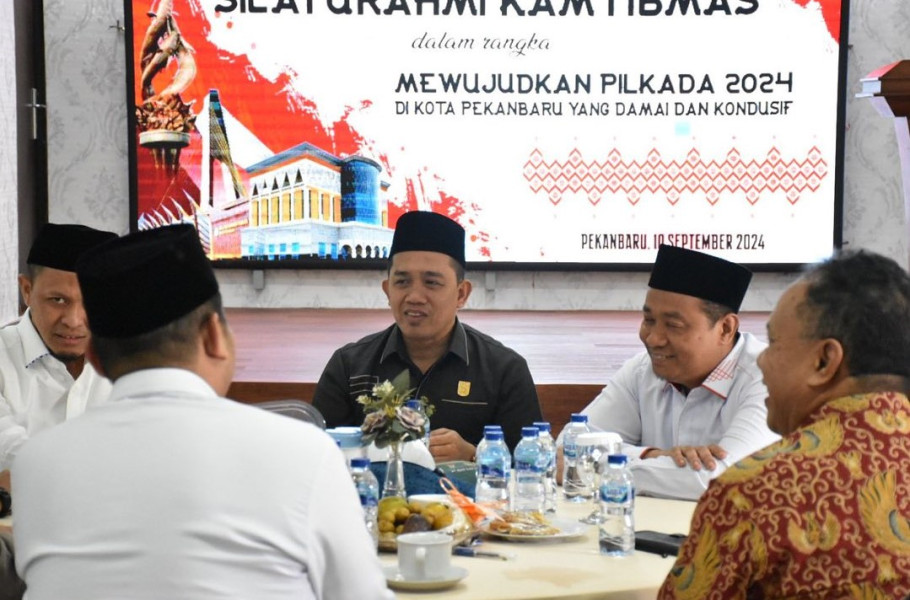 Pilkada Damai, Pimpinan DPRD Pekanbaru dan Forkopimda Bersinergi