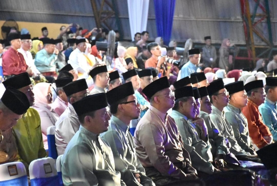 Sabarudi Ikuti Rangkaian Pembukaan MTQ XLII Provinsi Riau