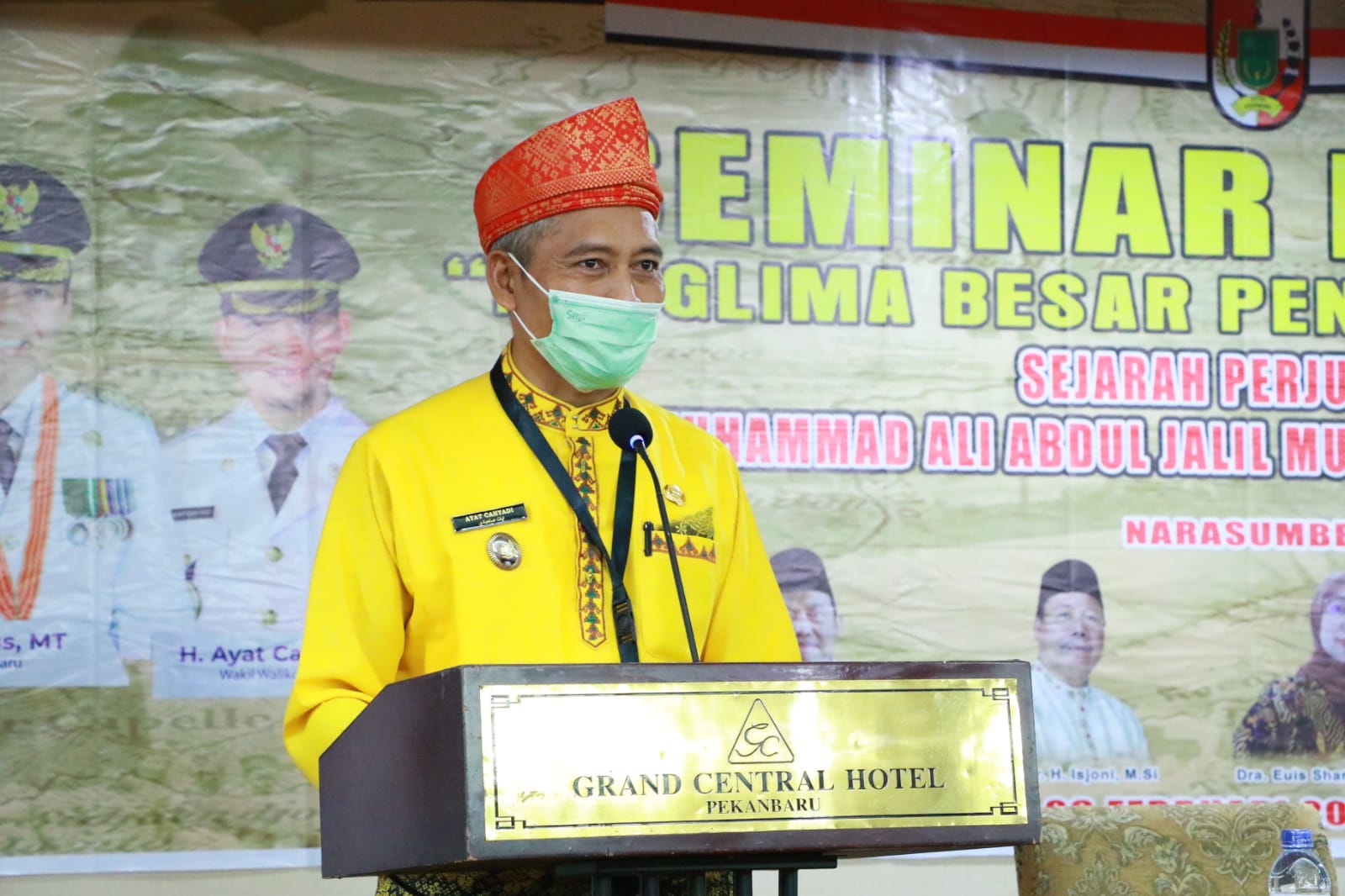 Wawako Pekanbaru Seminarkan Marhum Pekan Sebagai Calon Pahlawan Nasional