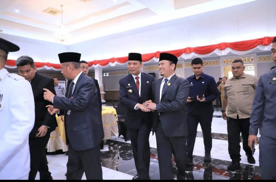 M Sabarudi Hadiri Pelantikan Pj Walikota Pekanbaru