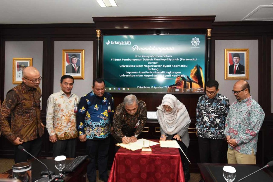 BRK Syariah Kerjasama dengan UIN SUSKA Riau, Terkait Layanan Perbankan