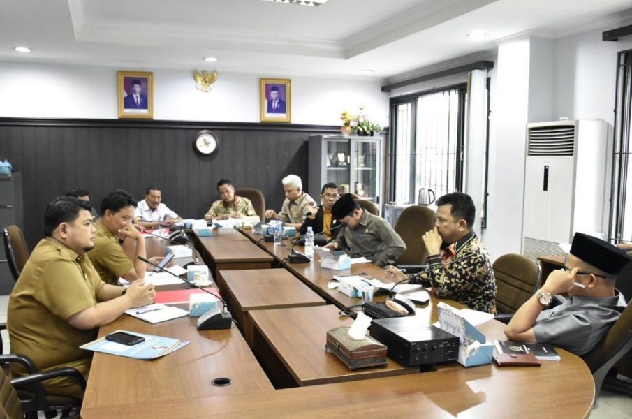 Komisi I DPRD Pekanbaru Hearing Bersama BKP-SDM