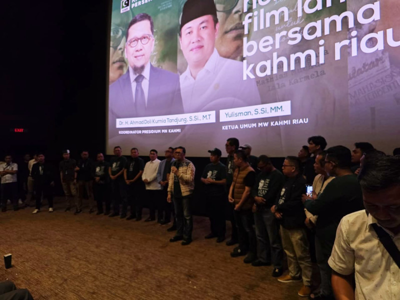 Tarik Perhatian Generasi Muda, Warga Riau Ramai-Ramai Nonton Film LAFRAN