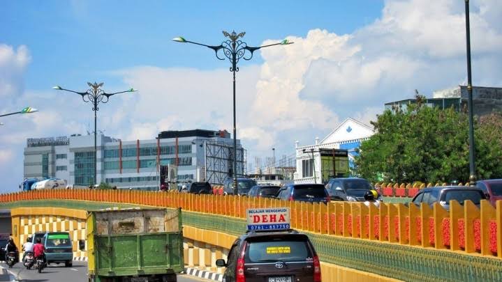 Jalan Sudirman Pekanbaru Dijadikan Jalur Tertib Peraturan Daerah