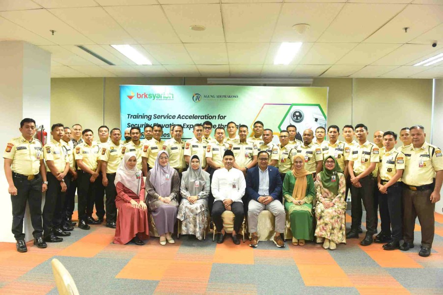120 Satpam BRK Syariah Ikuti Pelatihan Service Acceleration, Perkuat Garda Terdepan Pelayanan Bank