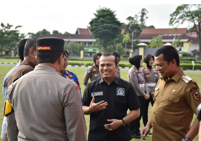 M Sabarudi Ikuti Pemusnahan Barang Bukti Ops Cipta Kondisi 2024