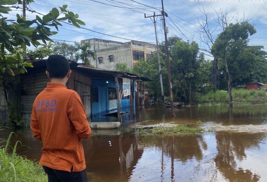 Waspada Banjir, Kawasan Aliran Sungai Siak dan Sail Jadi Wilayah Rawan