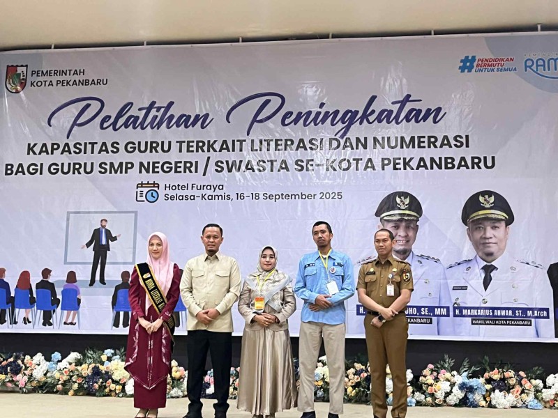 Pentingnya Peran Guru, Wako Minta Pelatihan Peningkatan Kapasitas Dilakukan Rutin