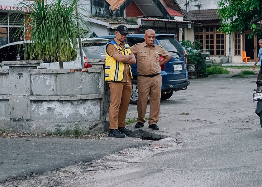 Jalan Rusak, PUPR Pekanbaru Tanggapi Keluhan Masyarakat Jalan Ahmad Yani
