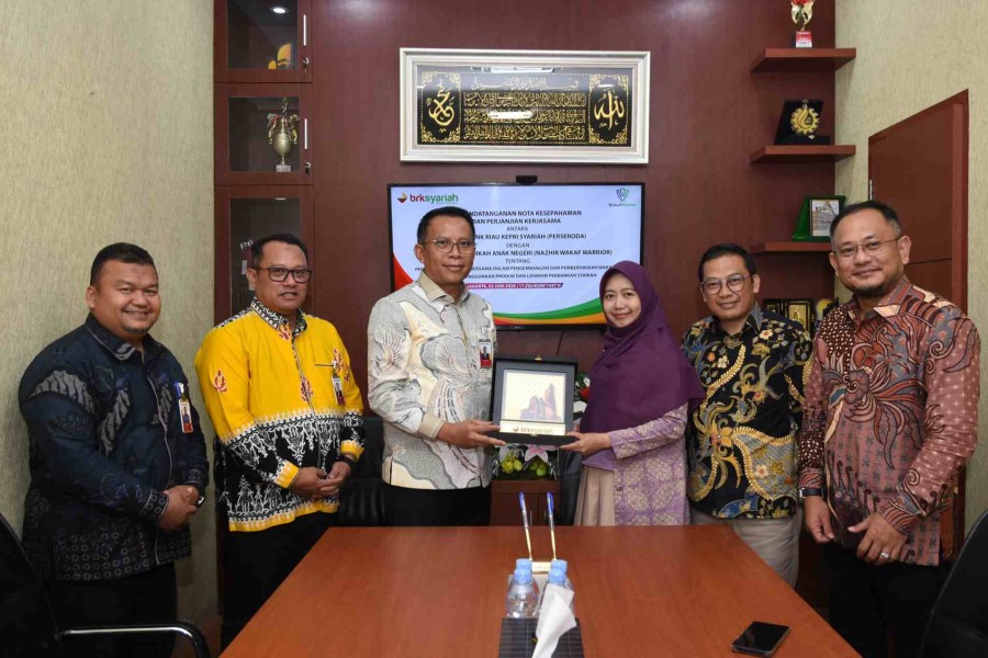 BRK Syariah Gandeng Nazhir Wakaf Warrior Kembangkan Wakaf Uang