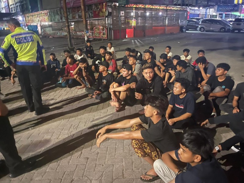 Terindikasi Balap Liar, 29 Remaja Diamankan Polresta Pekanbaru