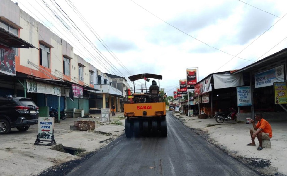 Giliran Jalan Buluh Cina Diaspal, Pemko Pekanbaru Muluskan Akses ke Kampus UIN Suska Riau
