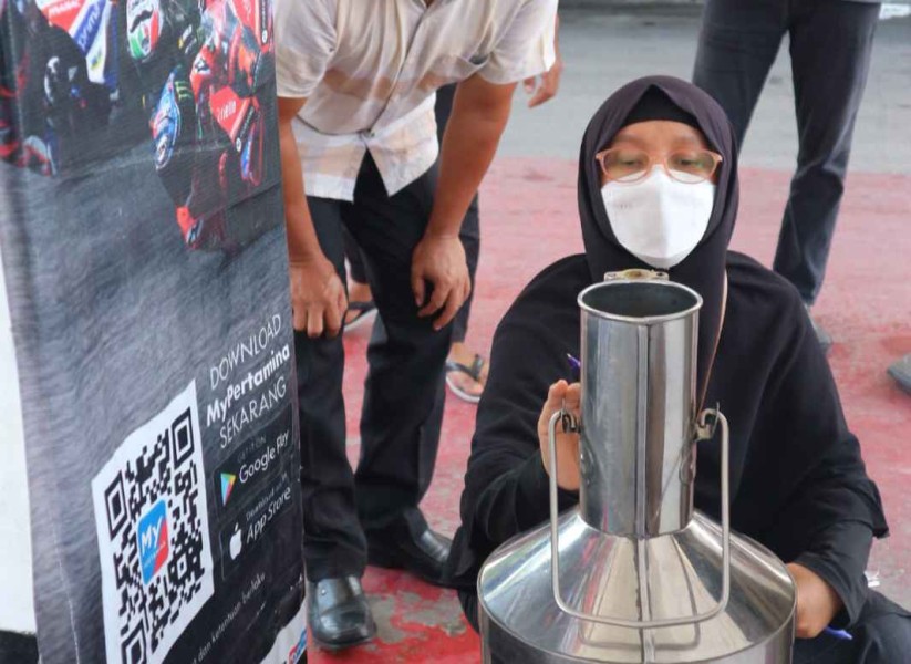 Disperindag Cek Takaran SPBU di Pintu Keluar Masuk Pekanbaru
