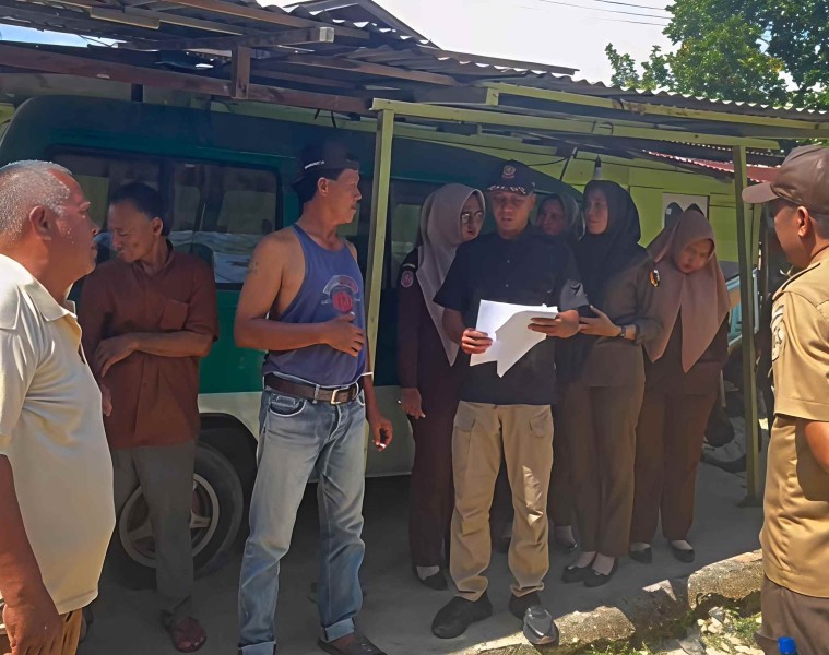 Penghuni Bangli di Bawah Leighton 1 Pekanbaru Diperingatkan Segera Kosongkan Lahan