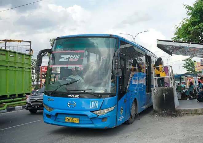 Kabar Gembira! Wako Pekanbaru  Gratiskan Ongkos Naik Bus TMP
