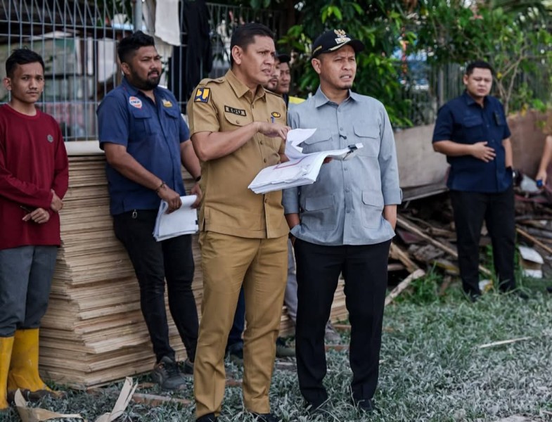 Pemko Pekanbaru Gesa Sport Center Mini Belimbing, Target Rampung Akhir Tahun
