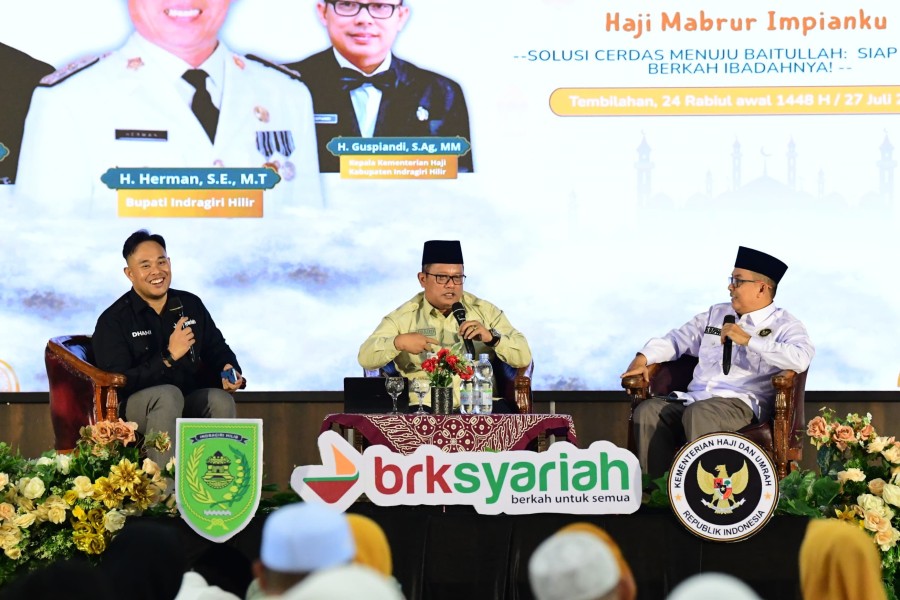 BRK Syariah Gandeng Pemkab Inhil Sinergi Dorong Literasi Perencana Keuangan Haji