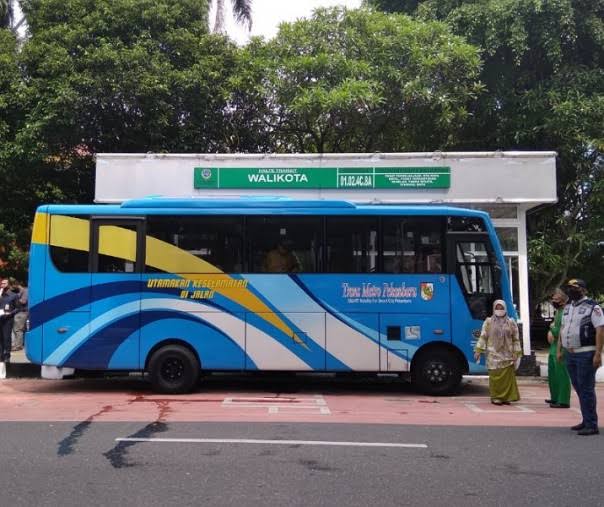 Pemko Pekanbaru Gratiskan Pegawai Naik Bus TMP