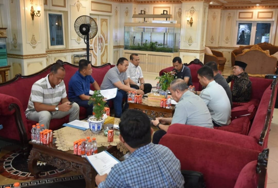 Sabarudi Ikuti Rapat Forkopimda Pekanbaru