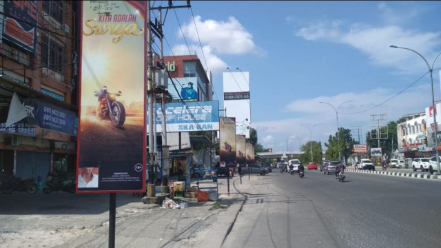 Tiang Reklame Ilegal di Pekanbaru Segera Ditertibkan