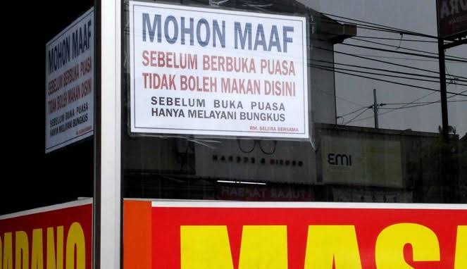 Baru 72 Rumah Makan di Pekanbaru Dapat Izin Buka Saat Ramadhan