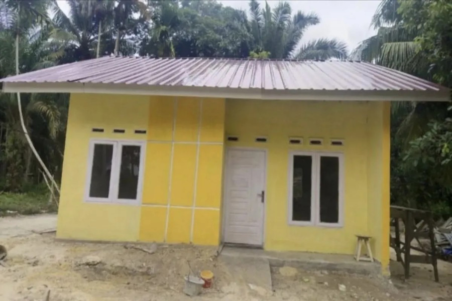 Dinas Perkim Pekanbaru Bangun 68 Unit Rumah Layak Huni