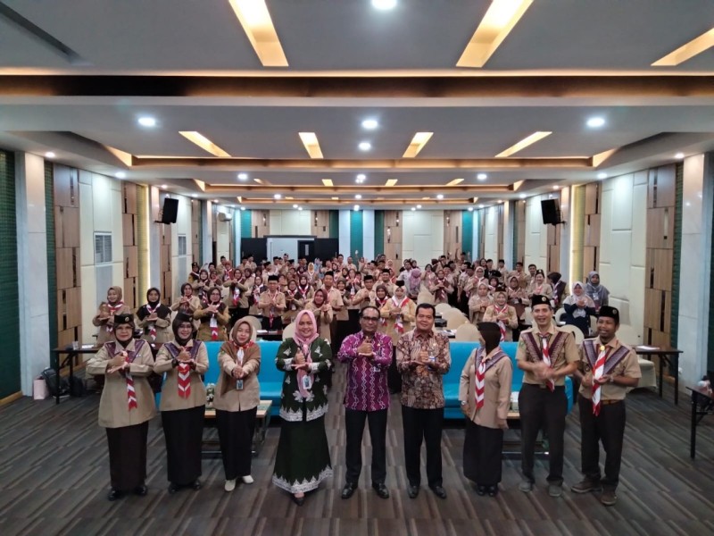 Disdik Gelar Pelatihan Kursus Pembina Dasar Pramuka Bagi Kepala SMP