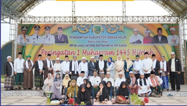 Bupati Rohil Hadiri Peringatan 1 Muharram 1445 H