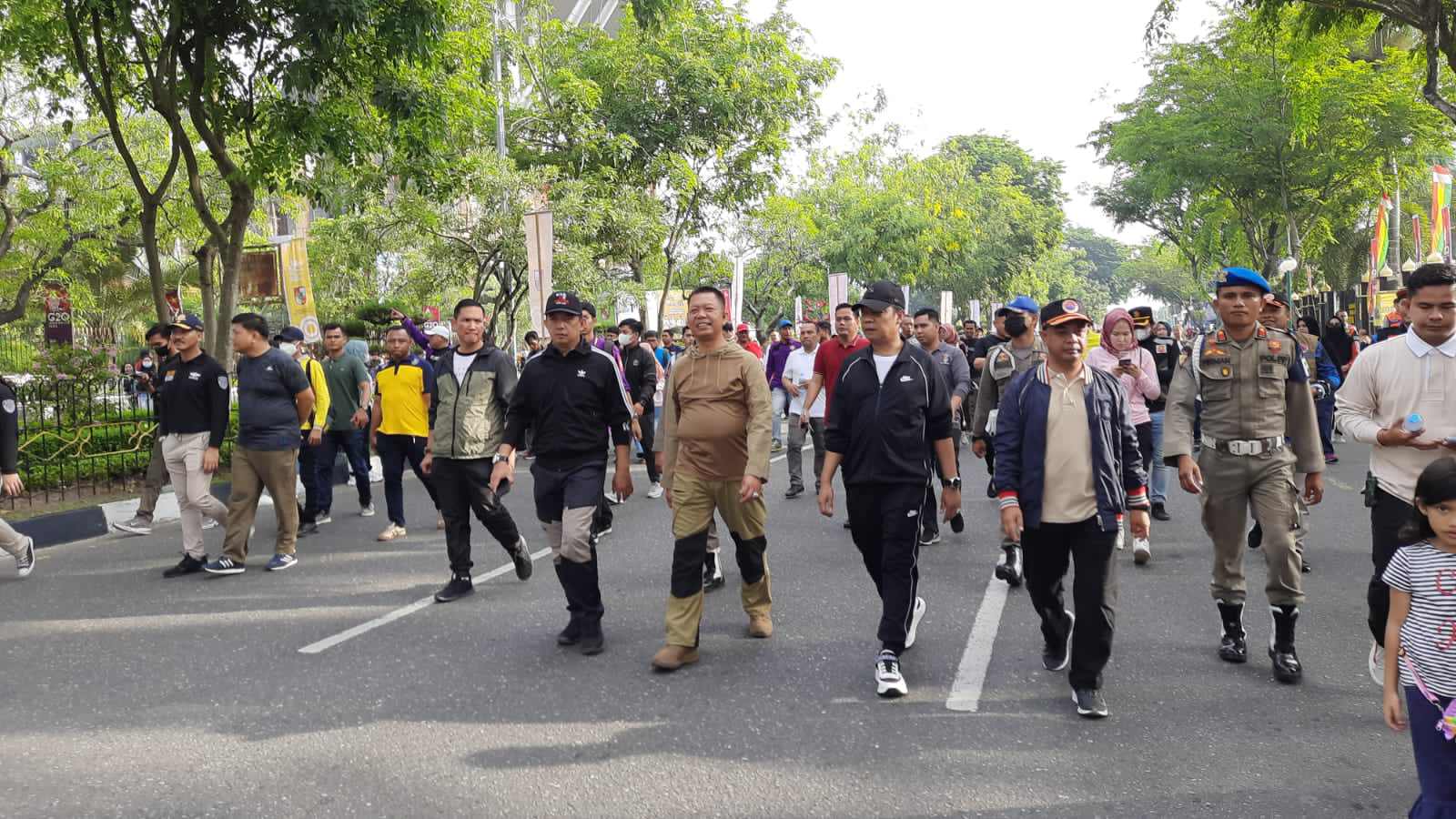 CFD Kembali Dibuka, Dishub Pekanbaru Lakukan Pengawasan