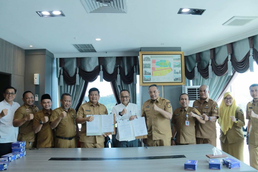 Pemko Pekanbaru dan PT SPP Kerjasama Kelola Kawasan Kuliner City Walk