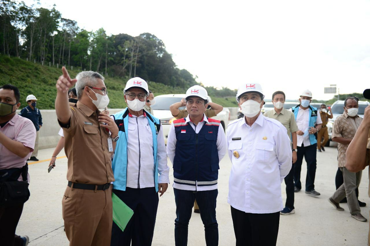 Dibuka H-7 Idul Fitri, Gubernur Riau Tinjau Tol Pekanbaru-Bangkinang