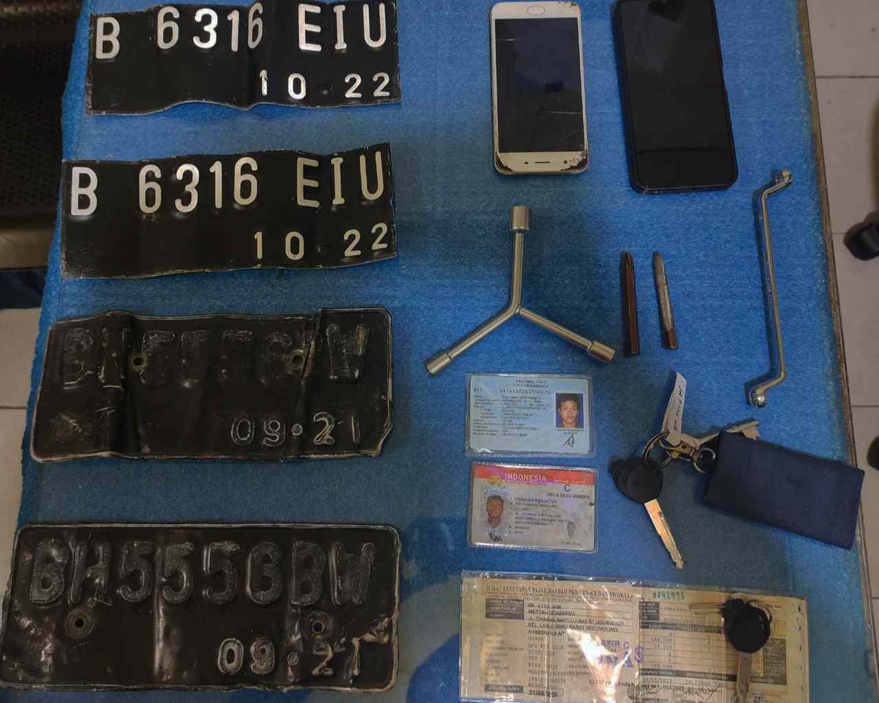 Sikat Motor Pengunjung Warnet, Spesialis Curanmor 5 TKP Diringkus