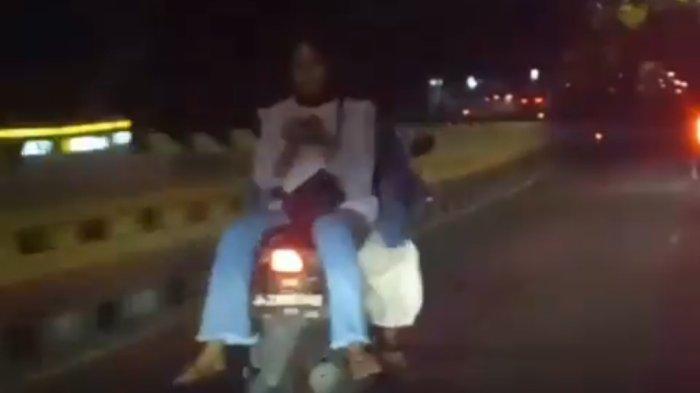 Dua Remaja Diamankan Polisi Usai Viral Buat Konten Saat Berkendara