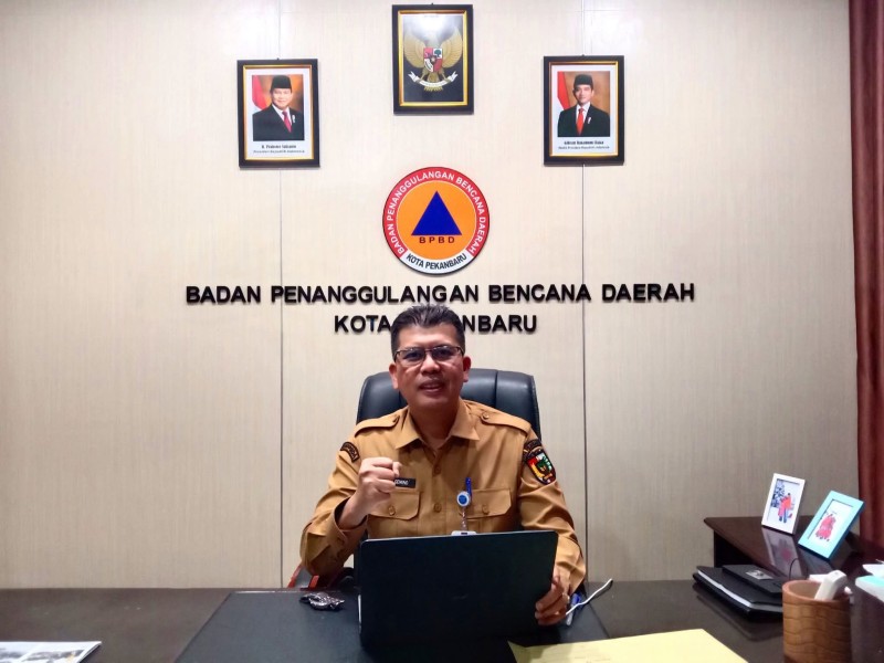 Waspada Banjir Musim Penghujan, 5 Kecamatan di Pekanbaru Masuk Kategori Rawan