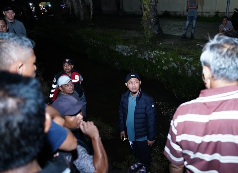 Pekanbaru Diguyur Hujan Seharian, Malam-malam Wako Turun Ke Marpoyan Damai Cari Penyebab Banjir