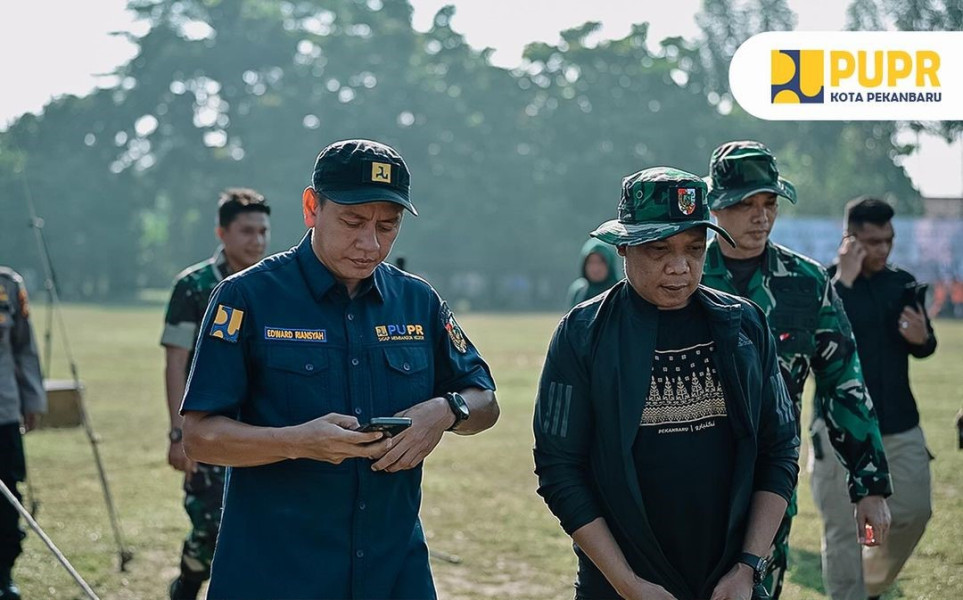 Kadis PUPR Dampingi Pj Walikota Gotong Royong Massal di Empat Titik