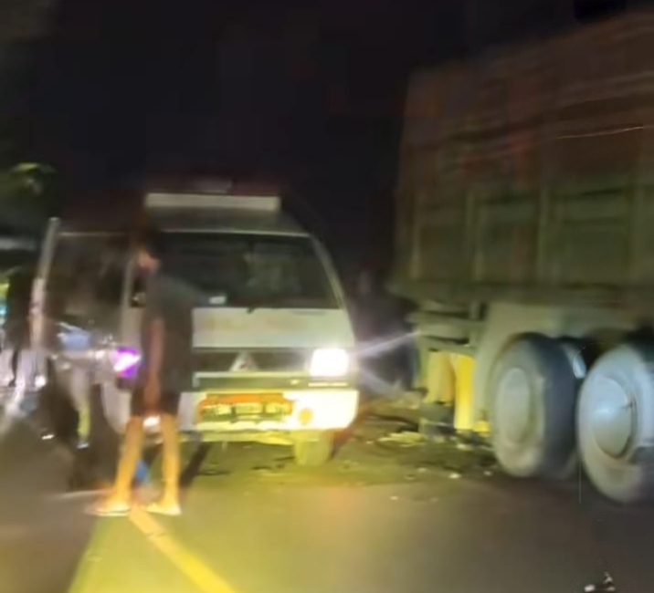 Tabrak Ekor Tronton, Polisi Tewas di Lintas Pelalawan Riau