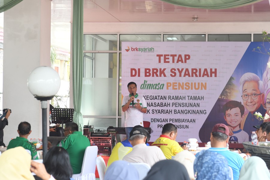 BRK Syariah Hadirkan Senam Sehat dan Pemeriksaan Kesehatan Gratis di Bangkinang