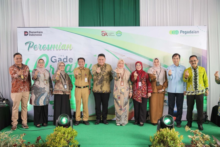 Perkuat Ekosistem Pendidikan, The Gade Creative Lounge Pegadaian ke-24 Diresmikan di Unri