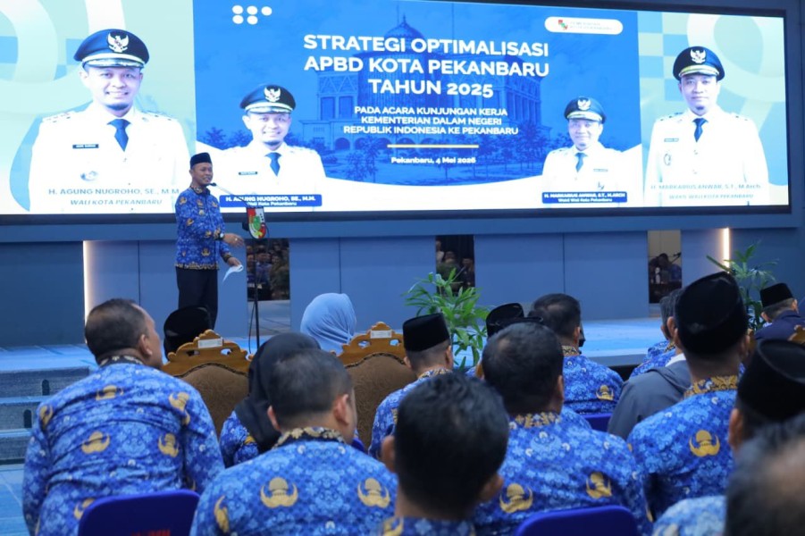 Wako Pekanbaru Paparkan Sejumlah Strategi Untuk Optimalisasi APBD