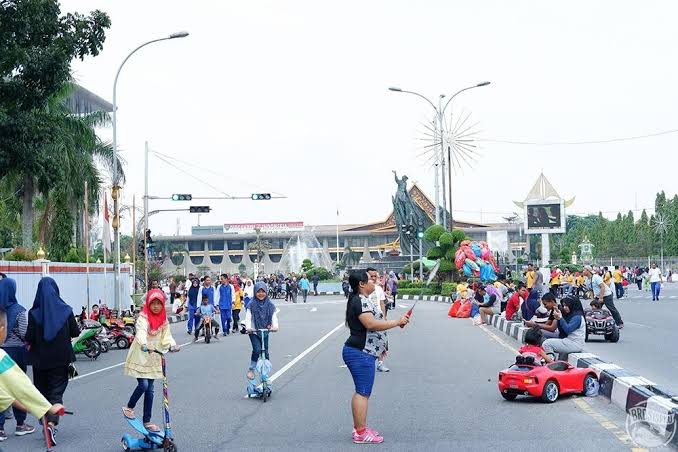 Udara Belum Membaik, Besok CFD di Pekanbaru Ditiadakan