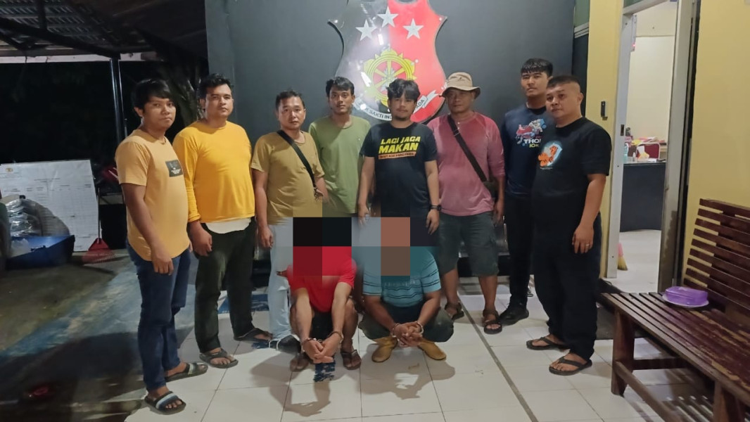 Curi Pipa Pertamina Senilai Ratusan Juta, Dua Warga Rohil Diringkus Polisi