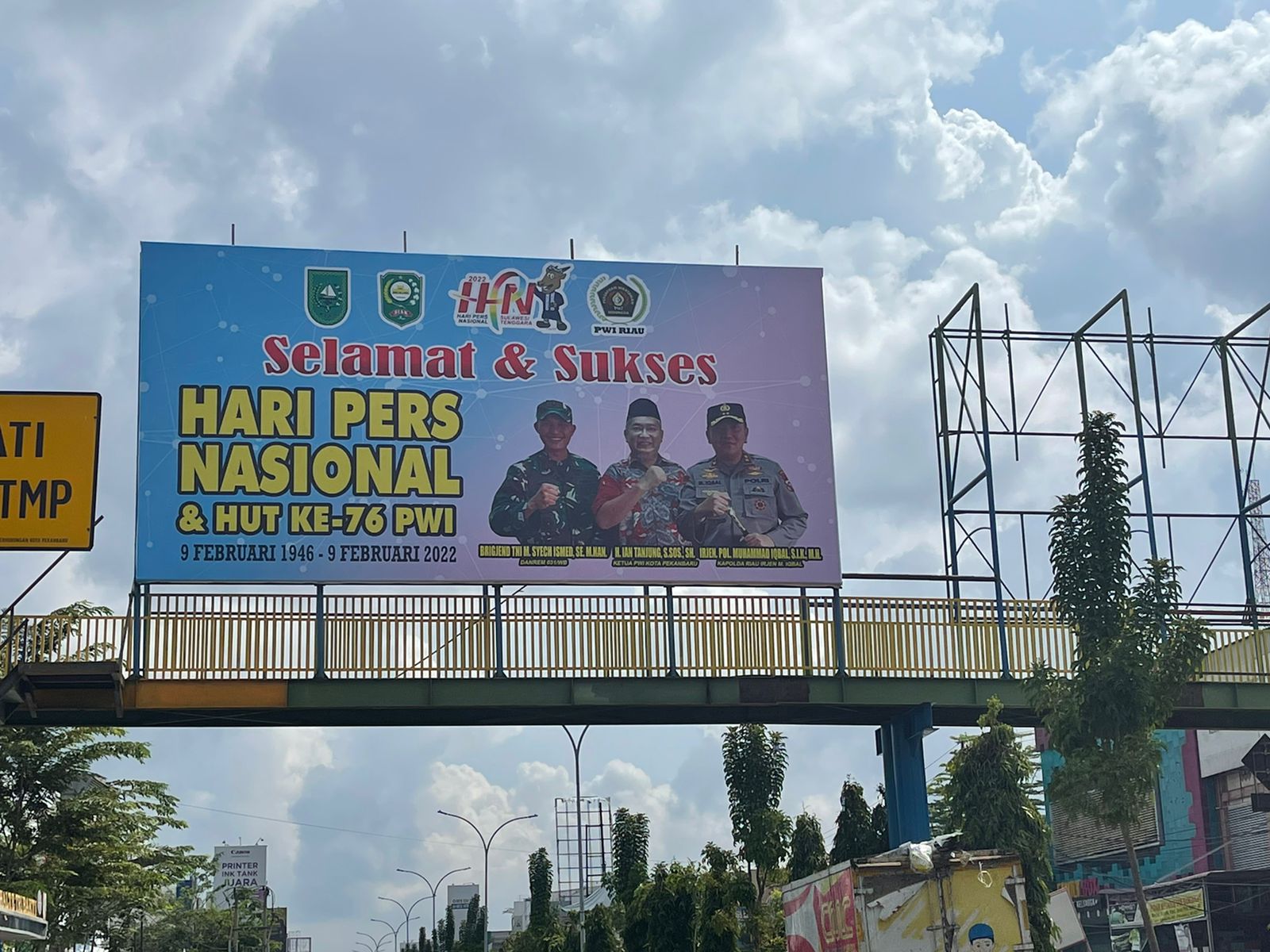 JPO Tuanku Tambusai Mulai Dikomersilkan, Walikota : Rapikan Dulu Pekerjaannya